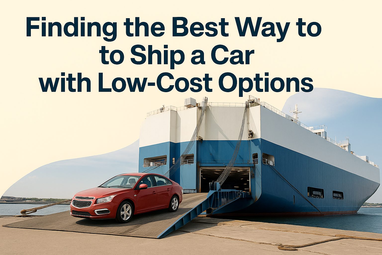 best way to ship a car